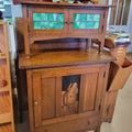 Arts and Crafts Style Cellarette and Cigar Cabinet
