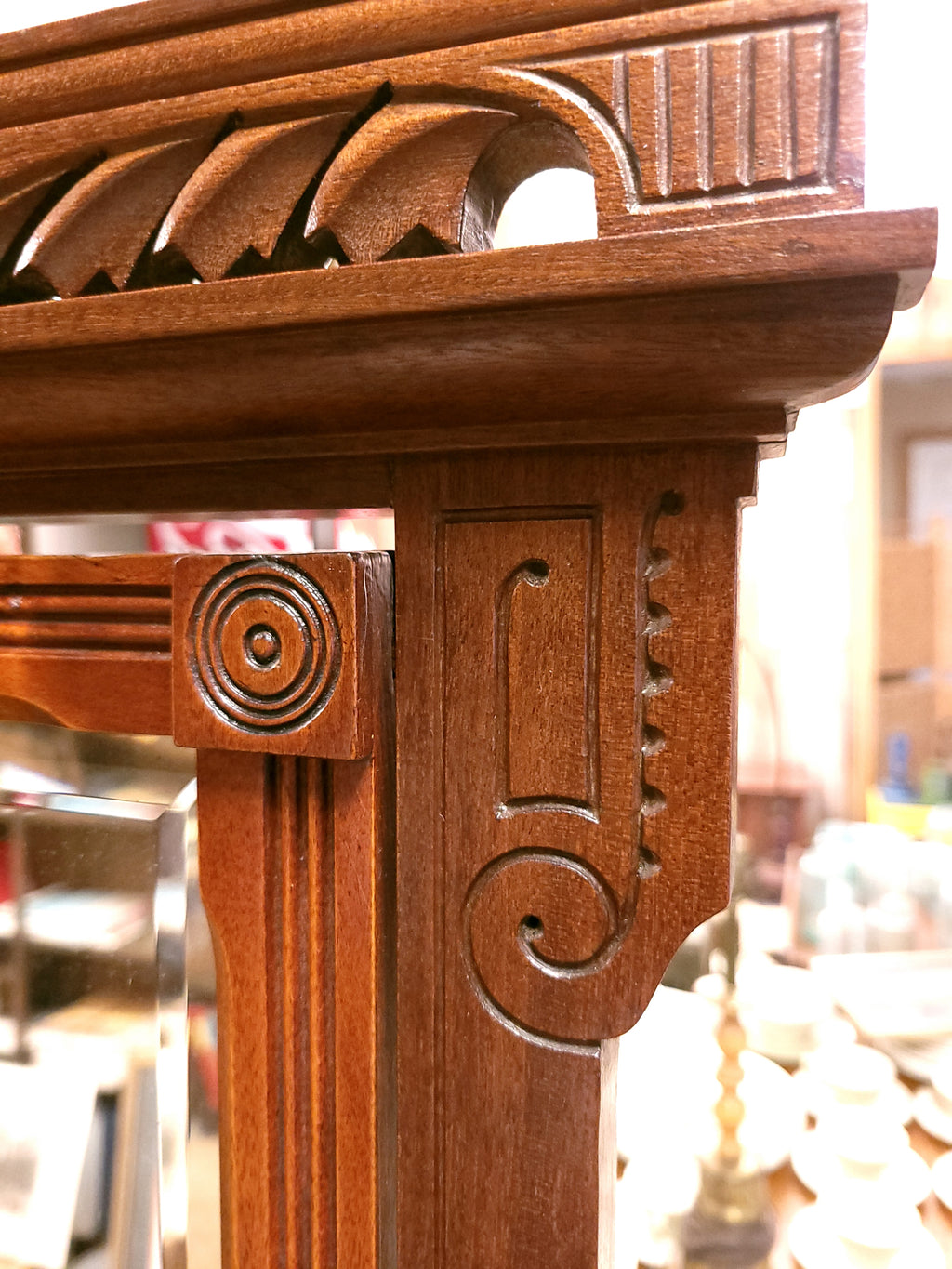 Antique Adjustable Shaving Stand