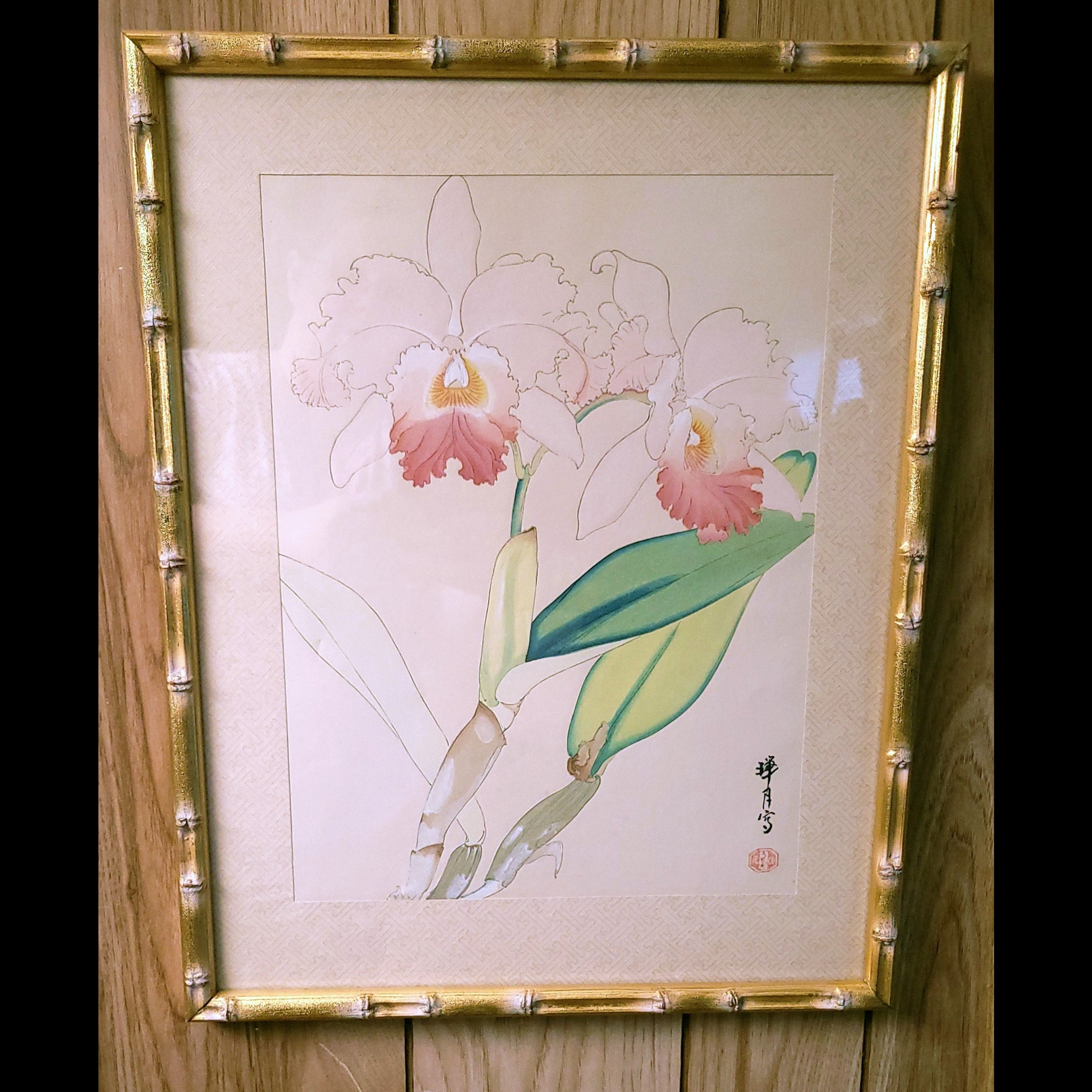 Cattleya Orchid Proof/Print by Zuigetsu Ikeda