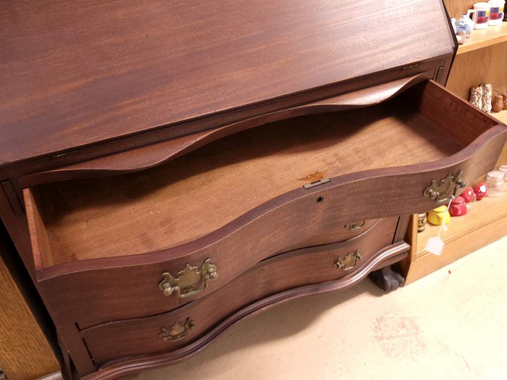 Mahogany Slant Front Secretary Desk