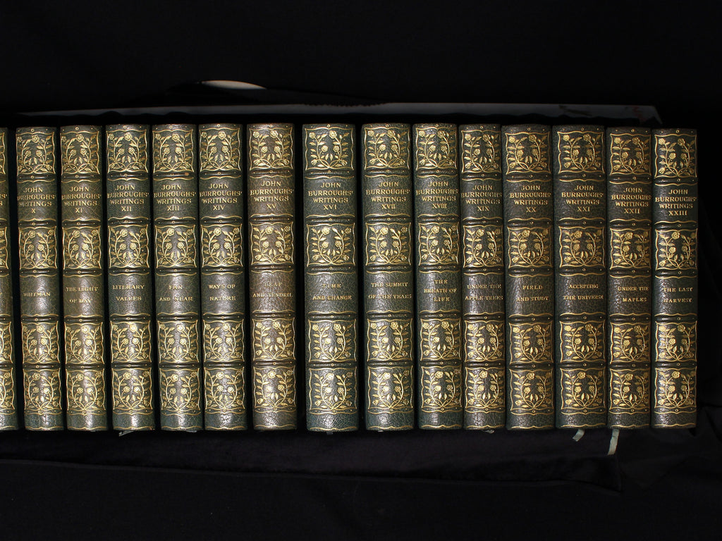 The Writings of John Burroughs- Twenty-Three Volumes