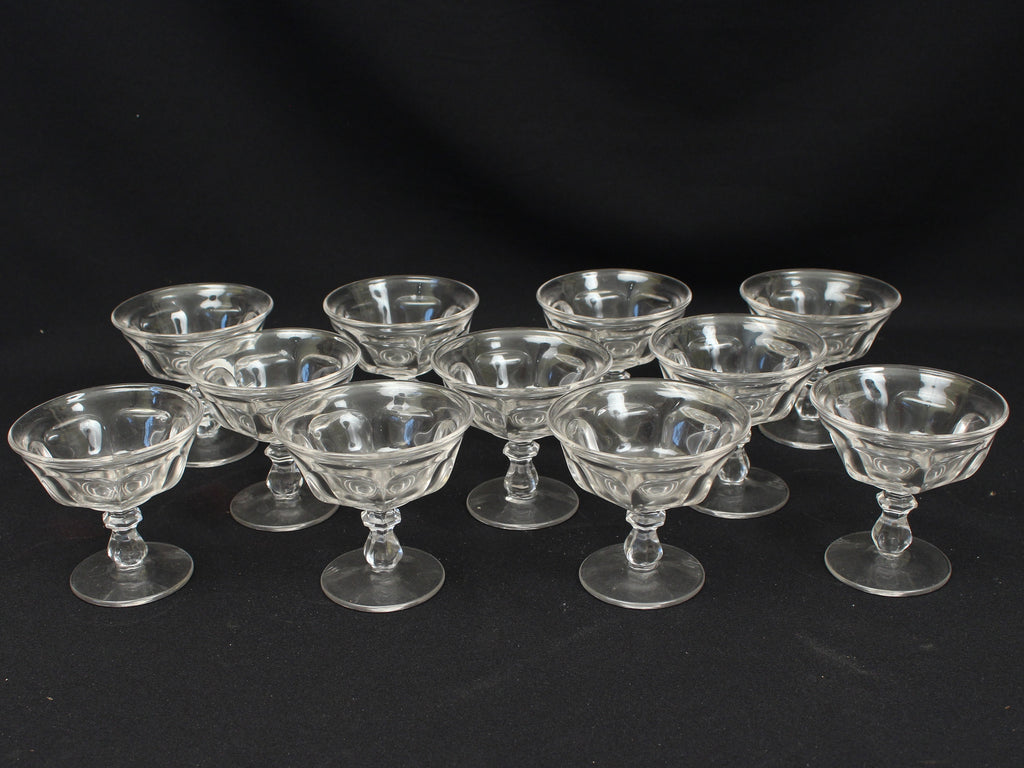 Old Williamsburg Dessert Glasses- Sherbert