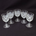 McKee & Bros. 'Majestic/Pilgrim'- Cordial Glasses- Set of Five
