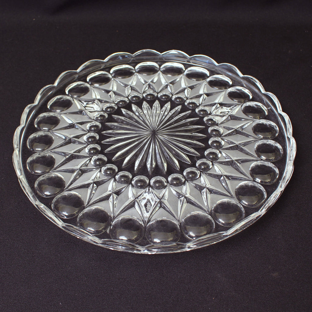 Nachtmann Leaded Crystal Cake Platter