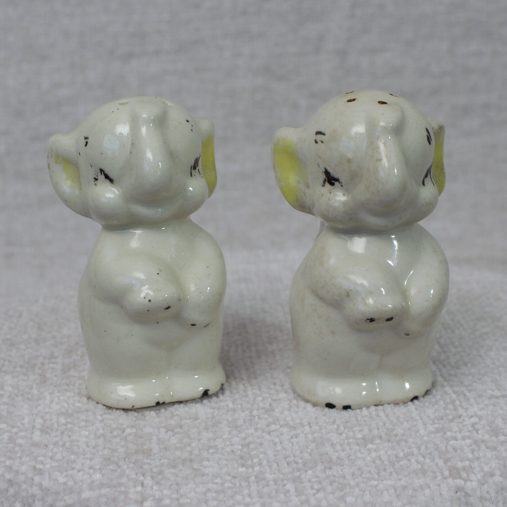 Ceramic Elephant Salt & Pepper Shakers