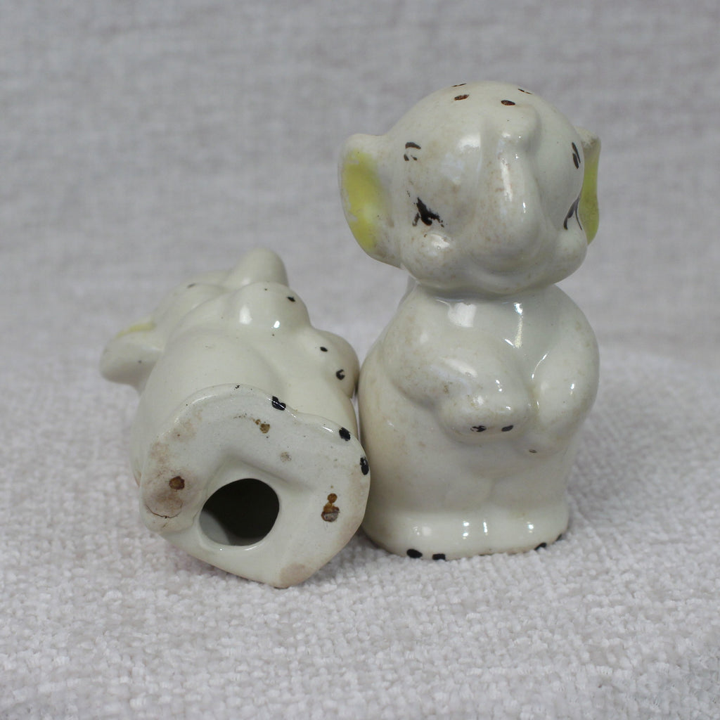 Ceramic Elephant Salt & Pepper Shakers