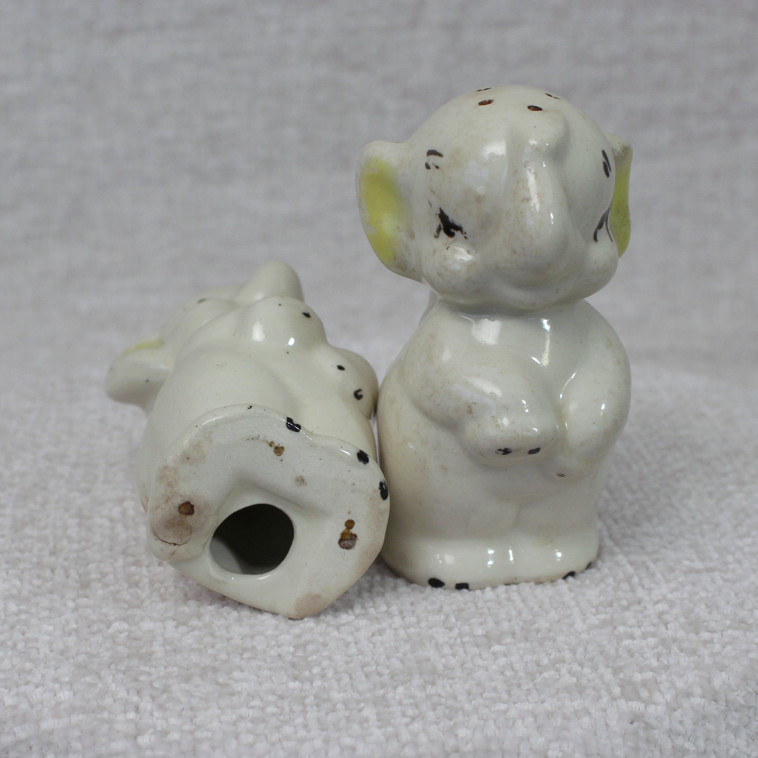 Ceramic Elephant Salt & Pepper Shakers