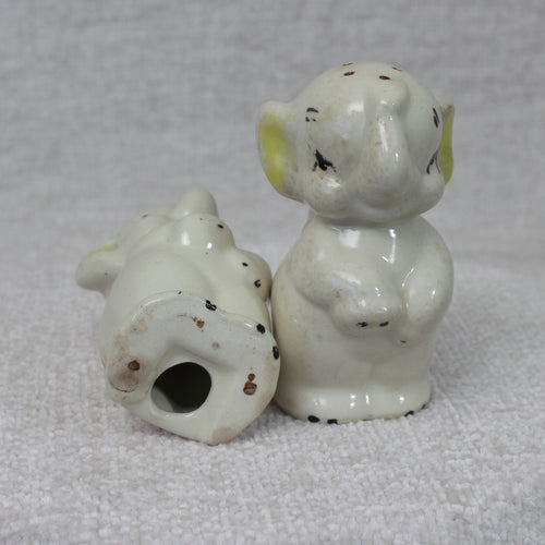 Ceramic Elephant Salt & Pepper Shakers