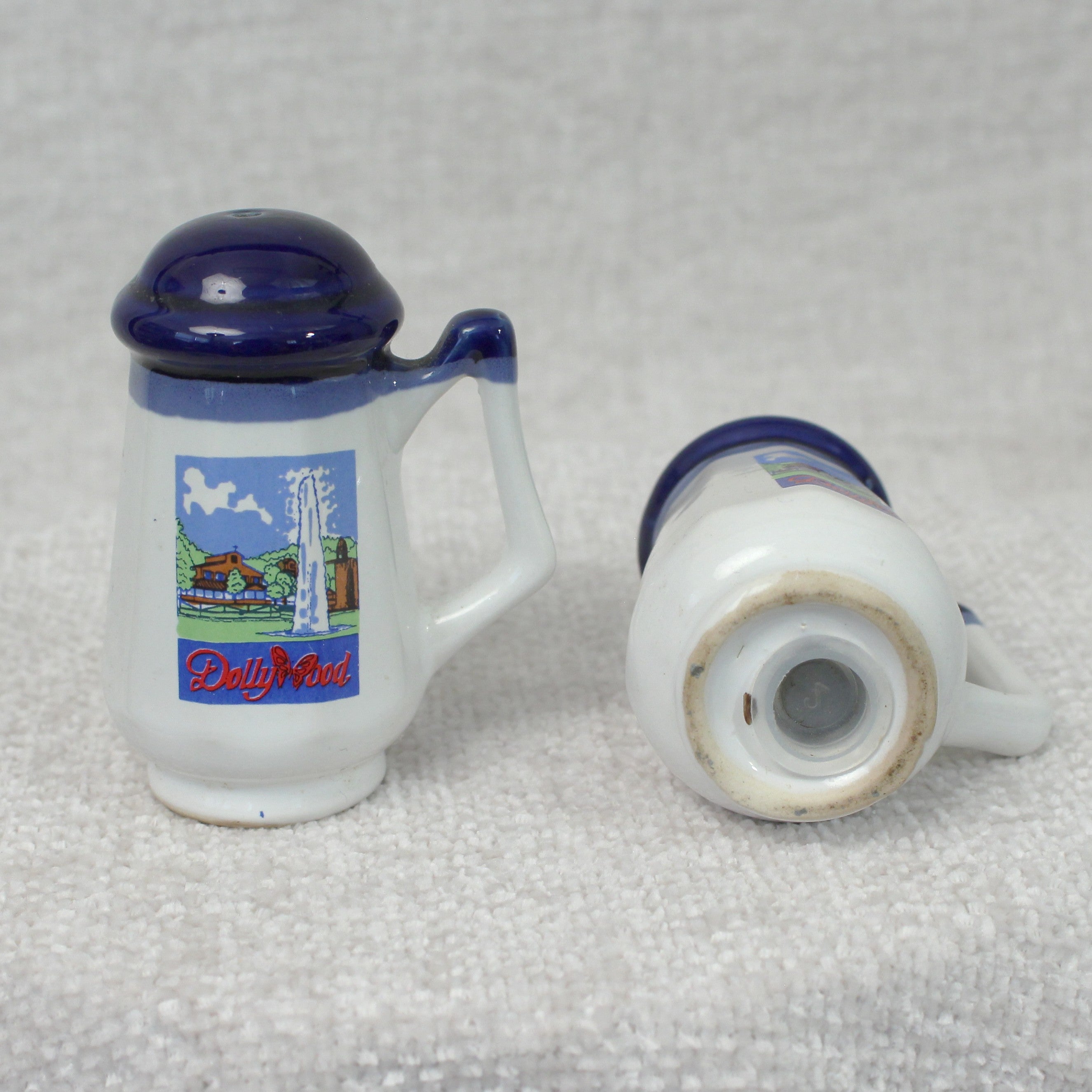 Vintage Dollywood Salt & Pepper Shakers