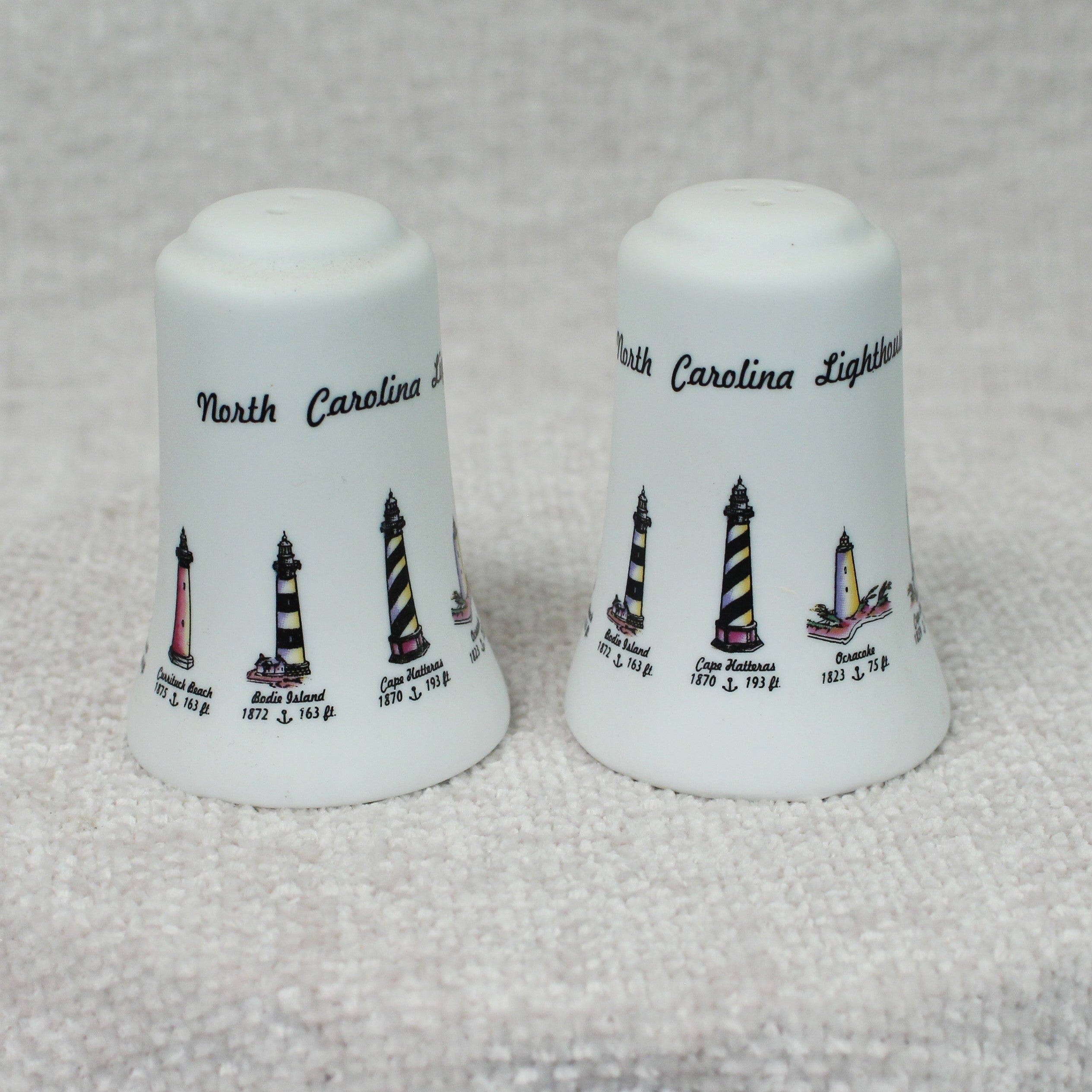 NC Lighthouses Salt & Pepper Shakers