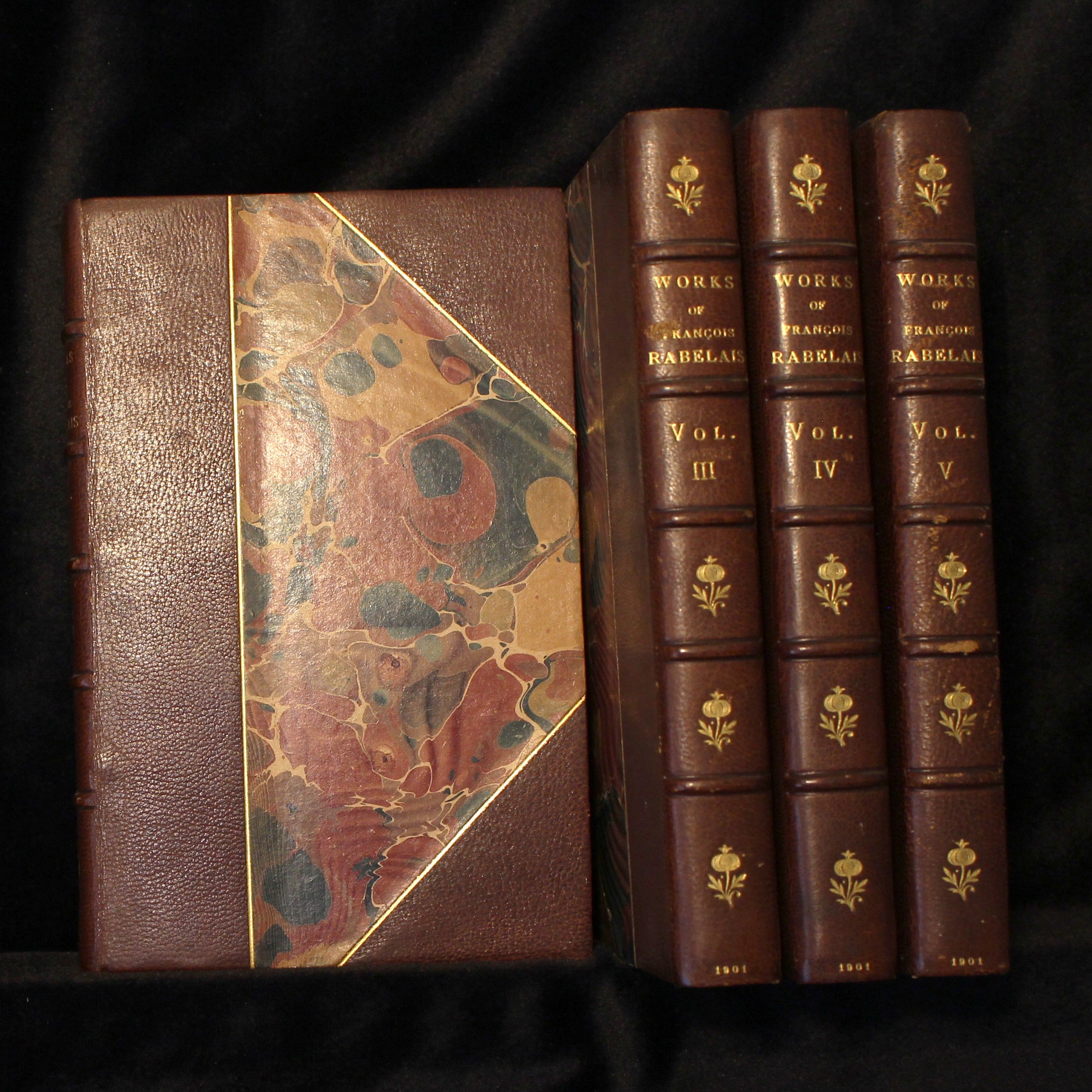 The Works of Francois Rabelais- Five Volumes