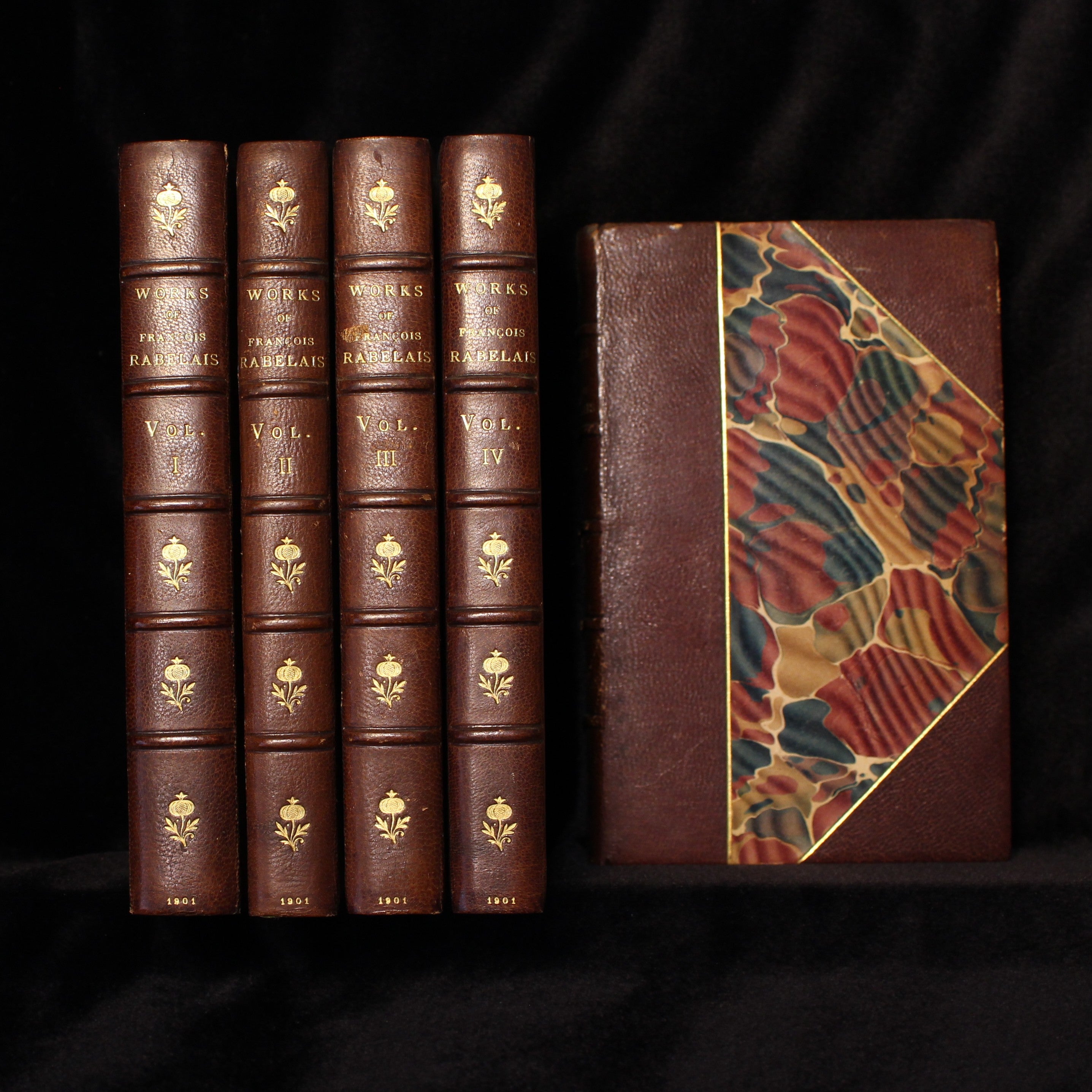 The Works of Francois Rabelais- Five Volumes
