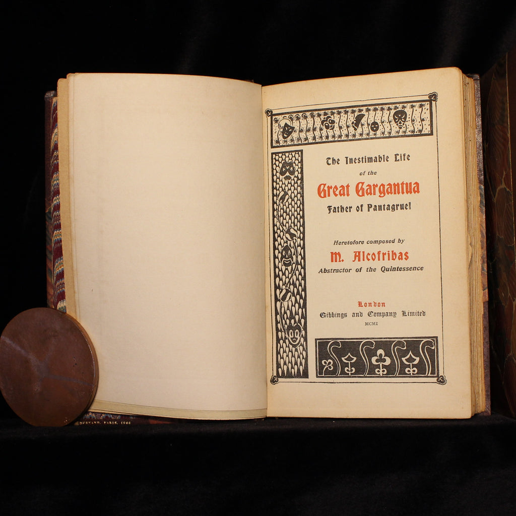 The Works of Francois Rabelais- Five Volumes
