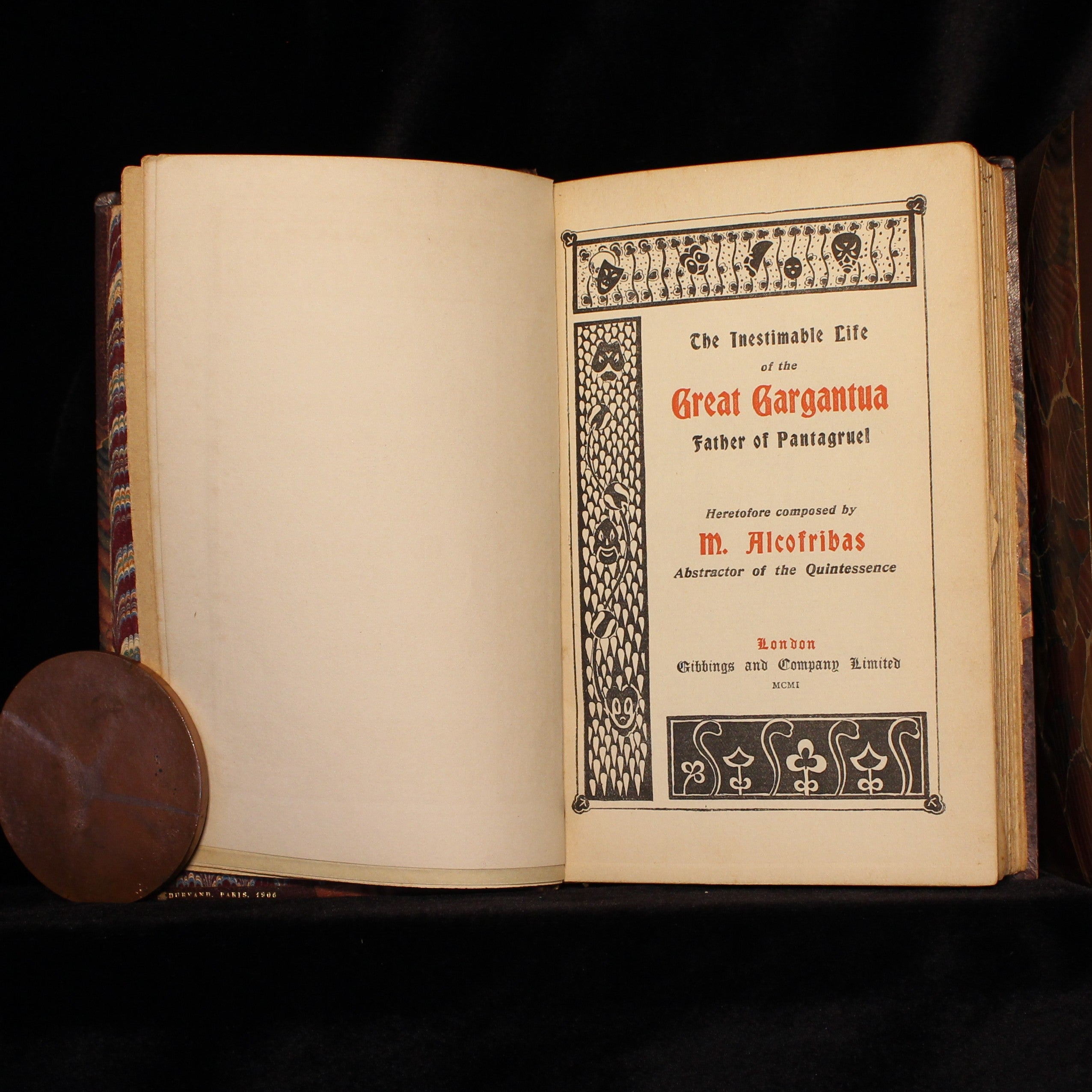 The Works of Francois Rabelais- Five Volumes